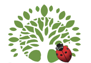 Logo Gonsalves Paysages, arbre et coccinelle